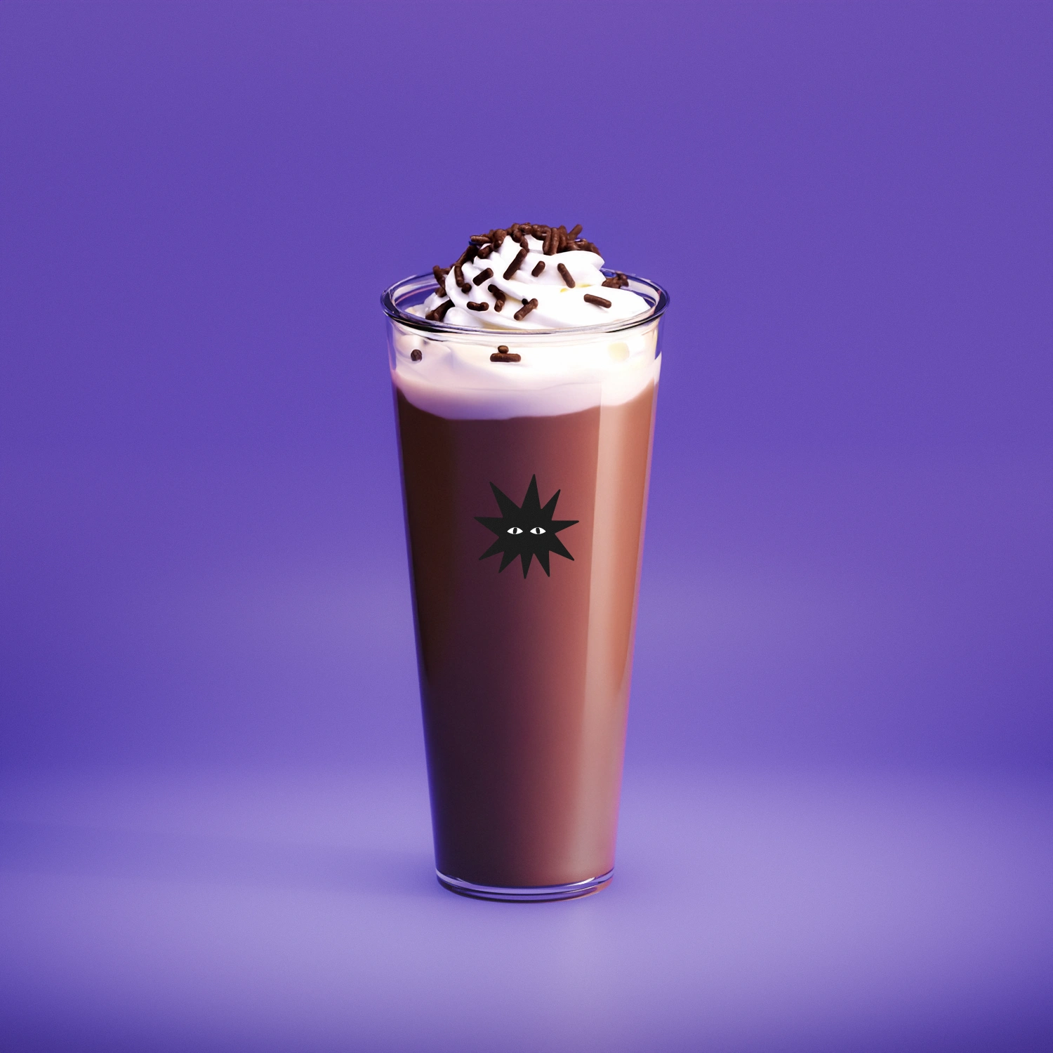 CHOCOLATE (жасминовый чай, шоколад, сироп, взбитые сливки, тапиока) 500 мл